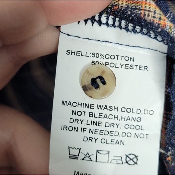 Suzanne Betro dark plaid tie cuff plus size pullover fall moody top size 3x - Picture 5 of 7